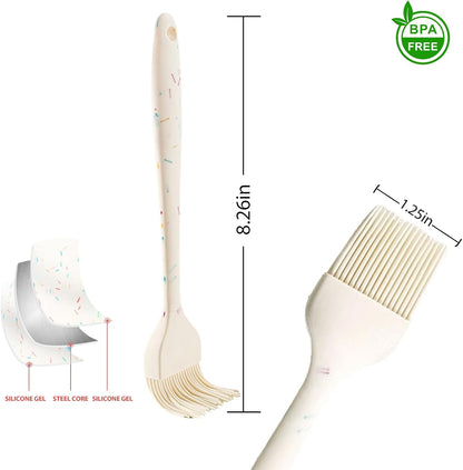 Silicone Basting Brushes, BPA-Free Pastry Brush for BBQ