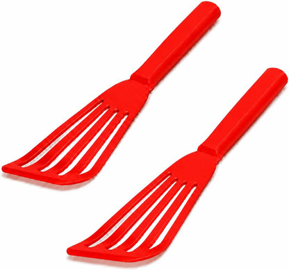 Maine Man Silicone Fish Spatula, Non-Stick Angled Turner, For Delicate Foods, Draining Liquids, And Everyday Cooking