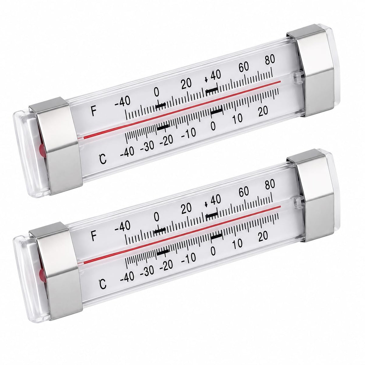 2 Pack Fridge Refrigerator Freezer Thermometer for Kitchen,Restaurant