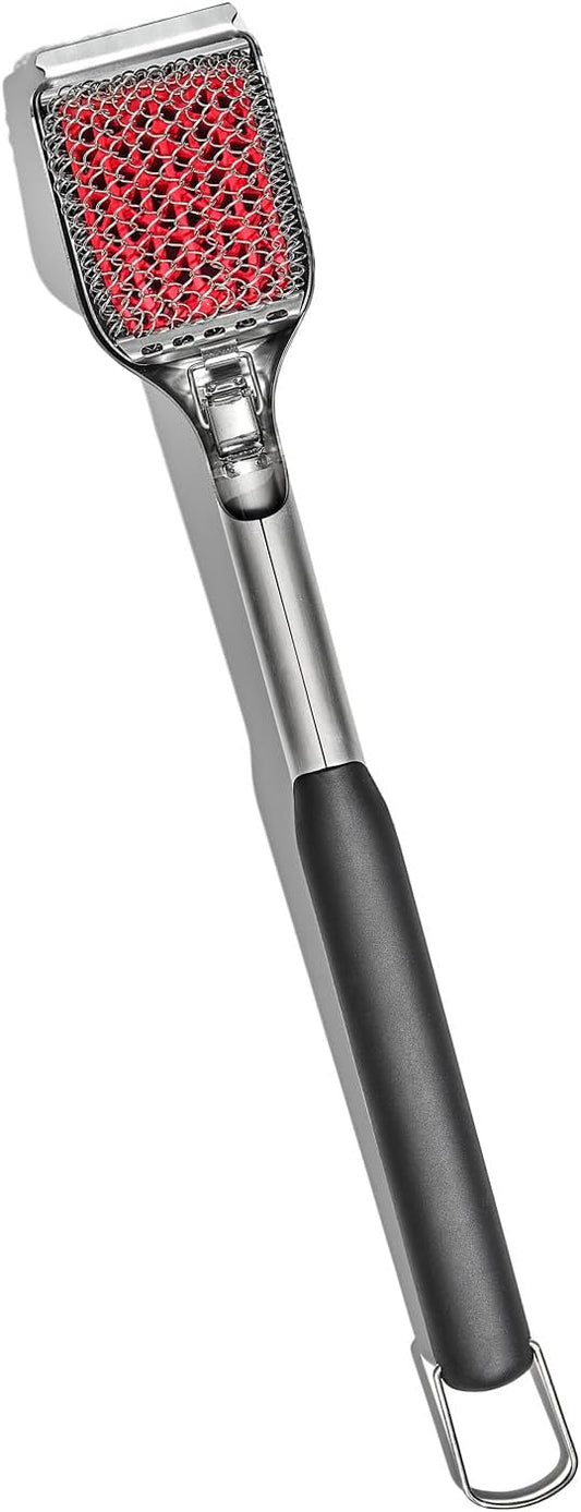 OXO Good Grips Bristle-Free Coiled Grill Brush with Replaceable Head