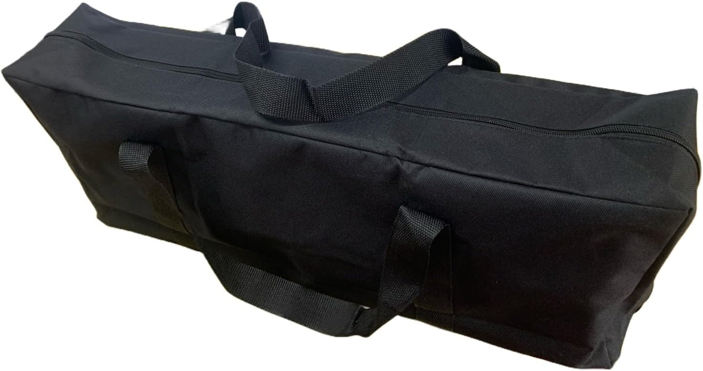 Grill Tool Storage Bag, 24" Oxford Cloth Grill Accessory Storage Bag, Double Zipper Grill Tools Storage Bag, Suitable for Grill Utensil Storage, BBQ Tool Storage
