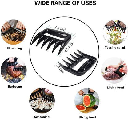 Turkey Lifting Forks & Meat Claws Set, Easily Lift, Transfer Meat & Poultry