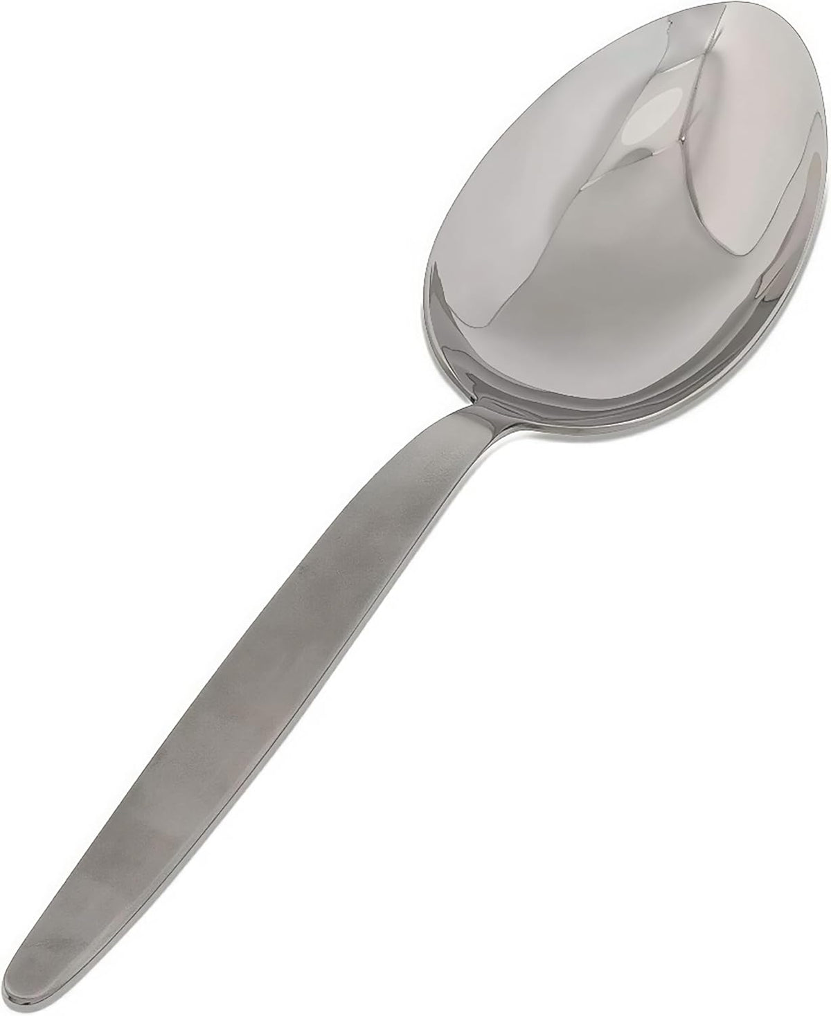 Chef Kunz Slotted Spoon | 9 Inch 18/10 Stainless Steel Silver Chef Cooking Spoons | Basting, Quenelle, Plating Spoon for Draining and Serving, Dishwasher Safe (Slotted)