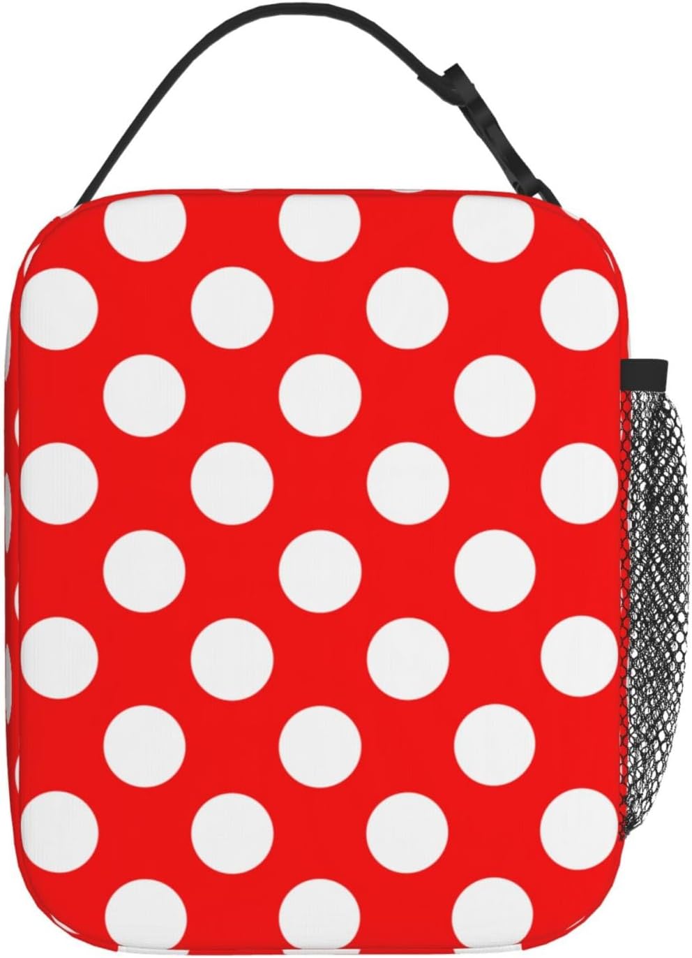 70s Retro Mushroom Floral Insulated Lunch Bag Reusable Cooler Lunch Box Portable Leakproof Thermal Container Tote Bags for Girls Boys School Travel