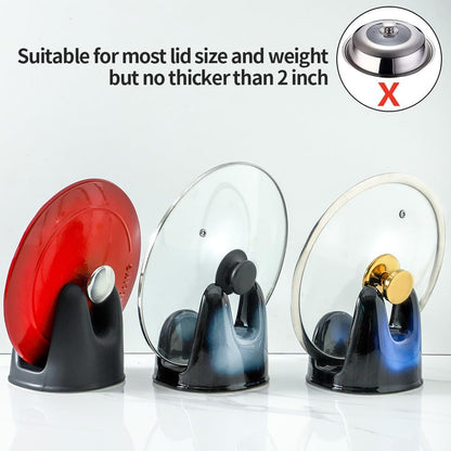 Nihow Ceramic Pot Lid Holder While Cooking for Kitchen Counter/Stove Top