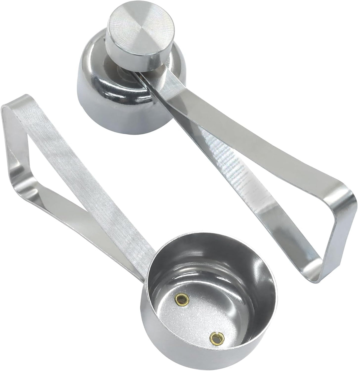 Stainless Steel Egg Cracker, 2Pcs