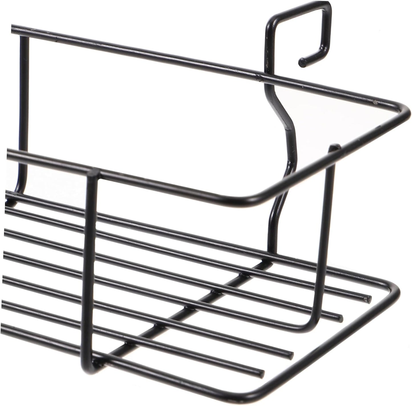 MERRYHAPY Grill Basket Sturdy Storage for Bbq Tools Kitchen Hanging Condiment Bottle Holder Metal Organizing Basket Random Color