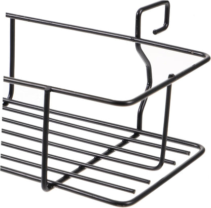 MERRYHAPY Grill Basket Sturdy Storage for Bbq Tools Kitchen Hanging Condiment Bottle Holder Metal Organizing Basket Random Color