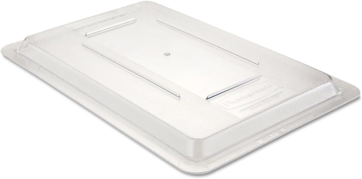 Rubbermaid Commercial Products Polycarbonate Food Storage Box/Tote, 2 Gallon, Clear, for Restaurant/Kitchen/Cafeteria