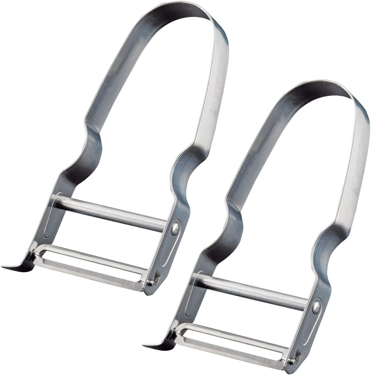 Westmark 29112270 Ceramic Blade Peeler, 5.9 x 0.7 x 2.7, Black
