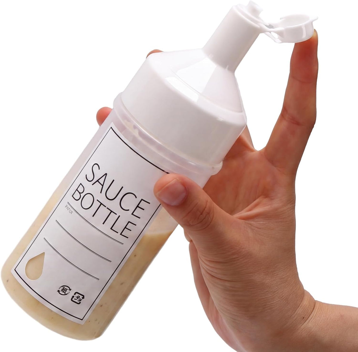 Dressing Container Compatible with Ranch, 2 Pack Shaker Mixer Bottles