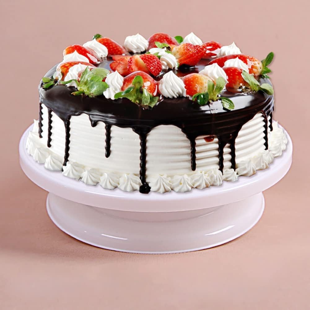 Cake Decorating Turntable, 11" Cake Decorating Supplies Revolving