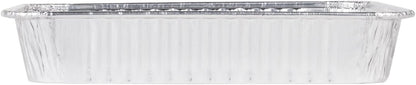 Pack of 30 Extra-Thick Disposable Aluminum Baking Pans | Standard Size 9” x 9” Recyclable Square Cooking Tins | Portable Food Containers | Superior Heat Conductivity | 2” High Walls to Prevent Spills