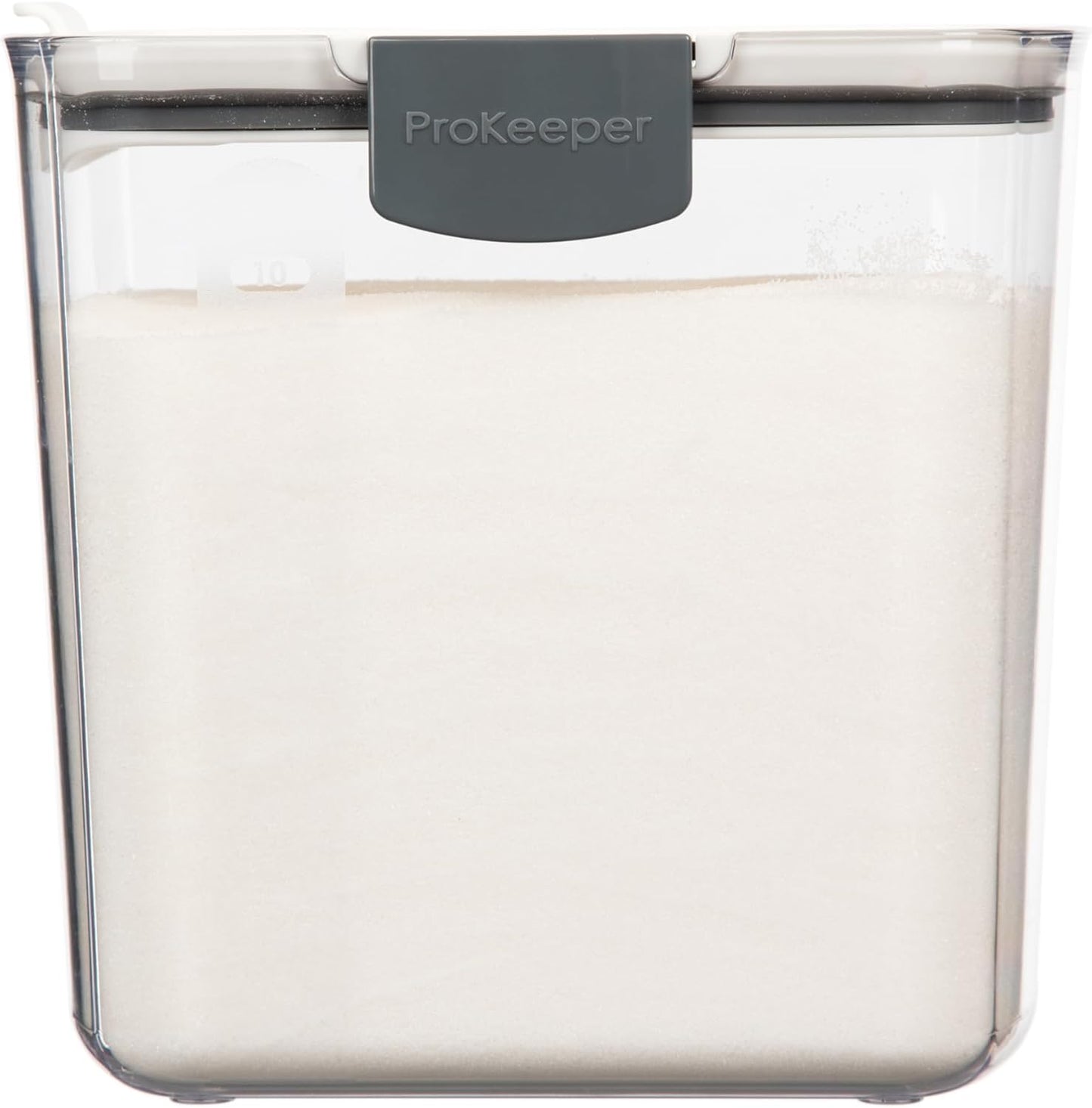 ProKeeper Flour Storage Container, 4-Quart, BPA-Free Plastic, Dishwasher Safe