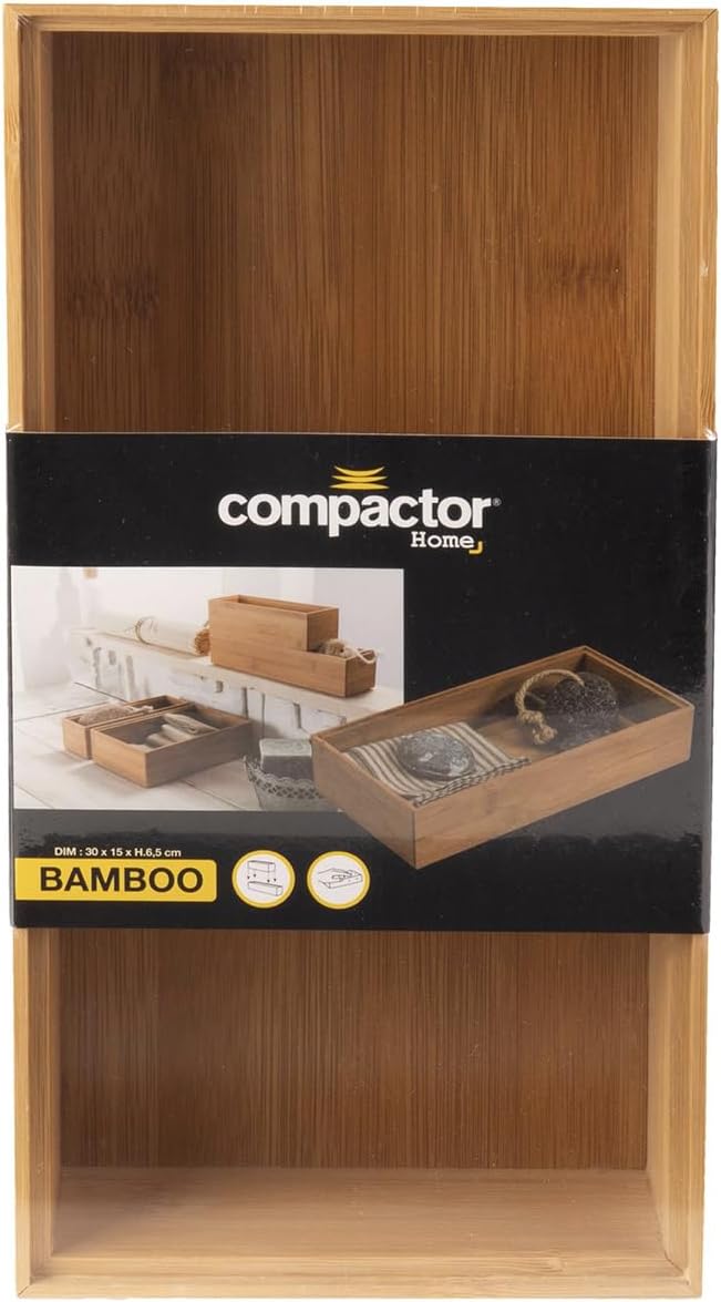 Compactor Osaka Organizer - Nature Collection, Size M | Eco-Friendly Bamboo Storage Solution