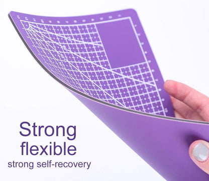LOKUNN A5 Self Healing Cutting Mat Rotating Cutting Mats for Quilting