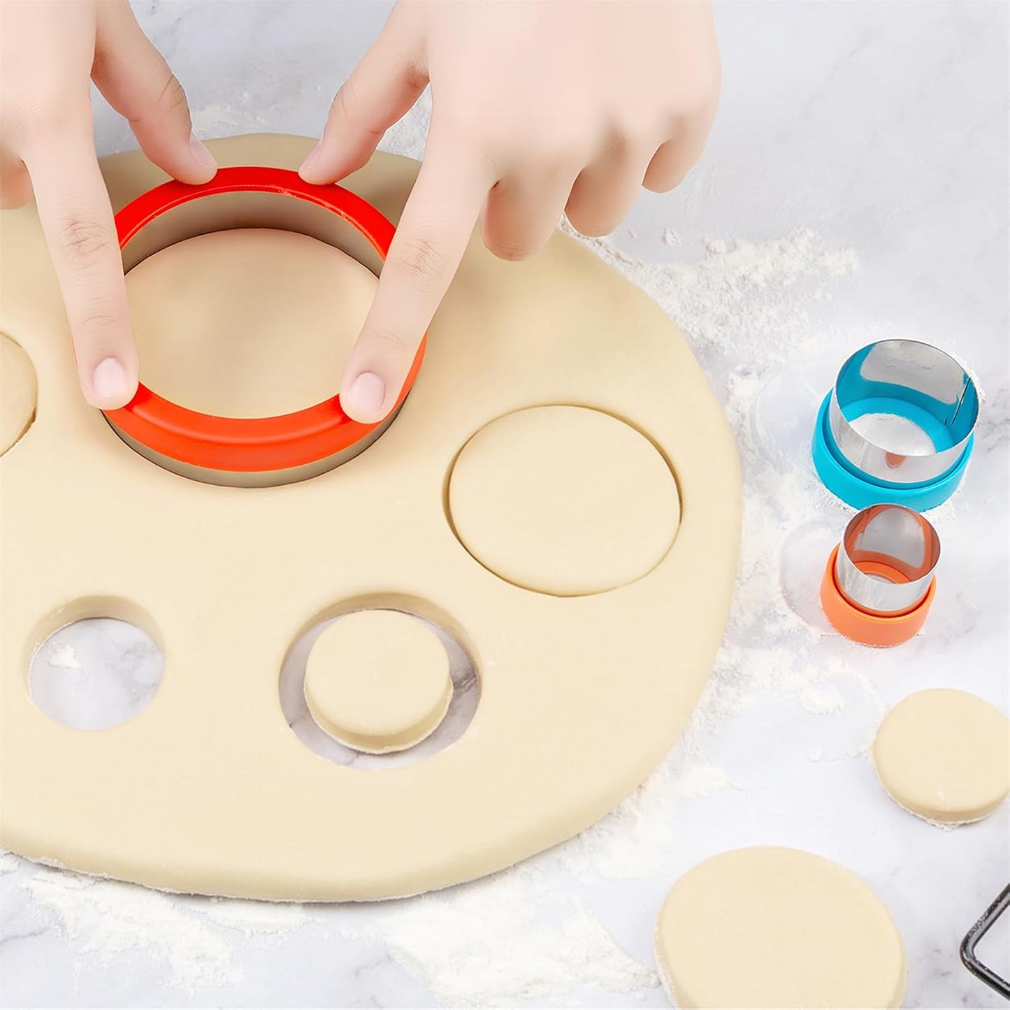 Fruit Cutters Shapes for Kids 22 Pcs, Mini Cookie Cutters Set, Vegetable Cutter with Food Picks