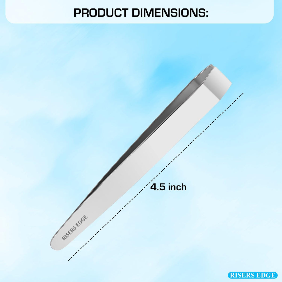 Fish Bone Tweezers, Professional Stainless Steel Fish Bone Remover Tool, Precision Non-Slip Kitchen Tweezers for Salmon, Trout & Seafood, Chef Food Tweezers, Fish Scale Remover
