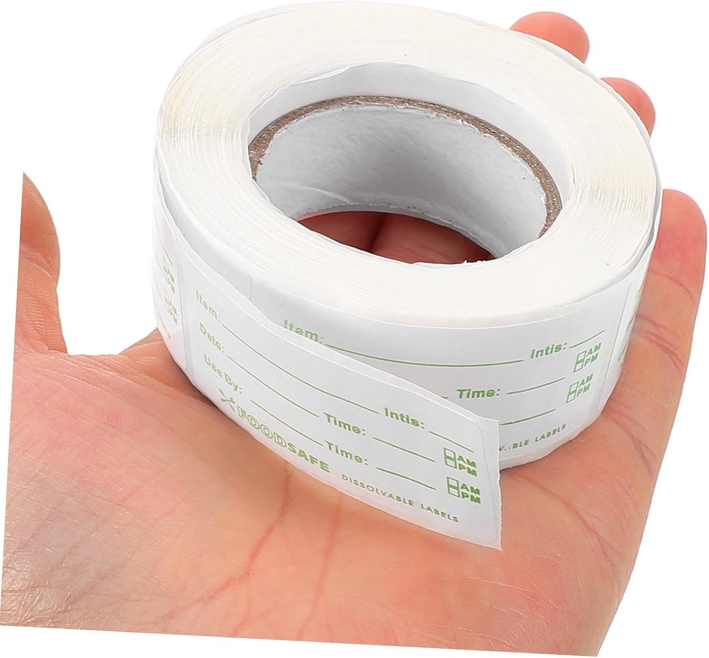 GLEAVI Removable Date Stickers for Food Storage Self-Adhesive Expiration Labels for Refrigerated Items Easy Application and Removal Safe for Food Containers