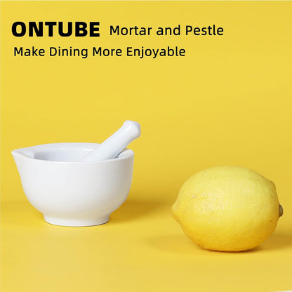 ONTUBE Mortar and Pestle Set (3.2 Inch)