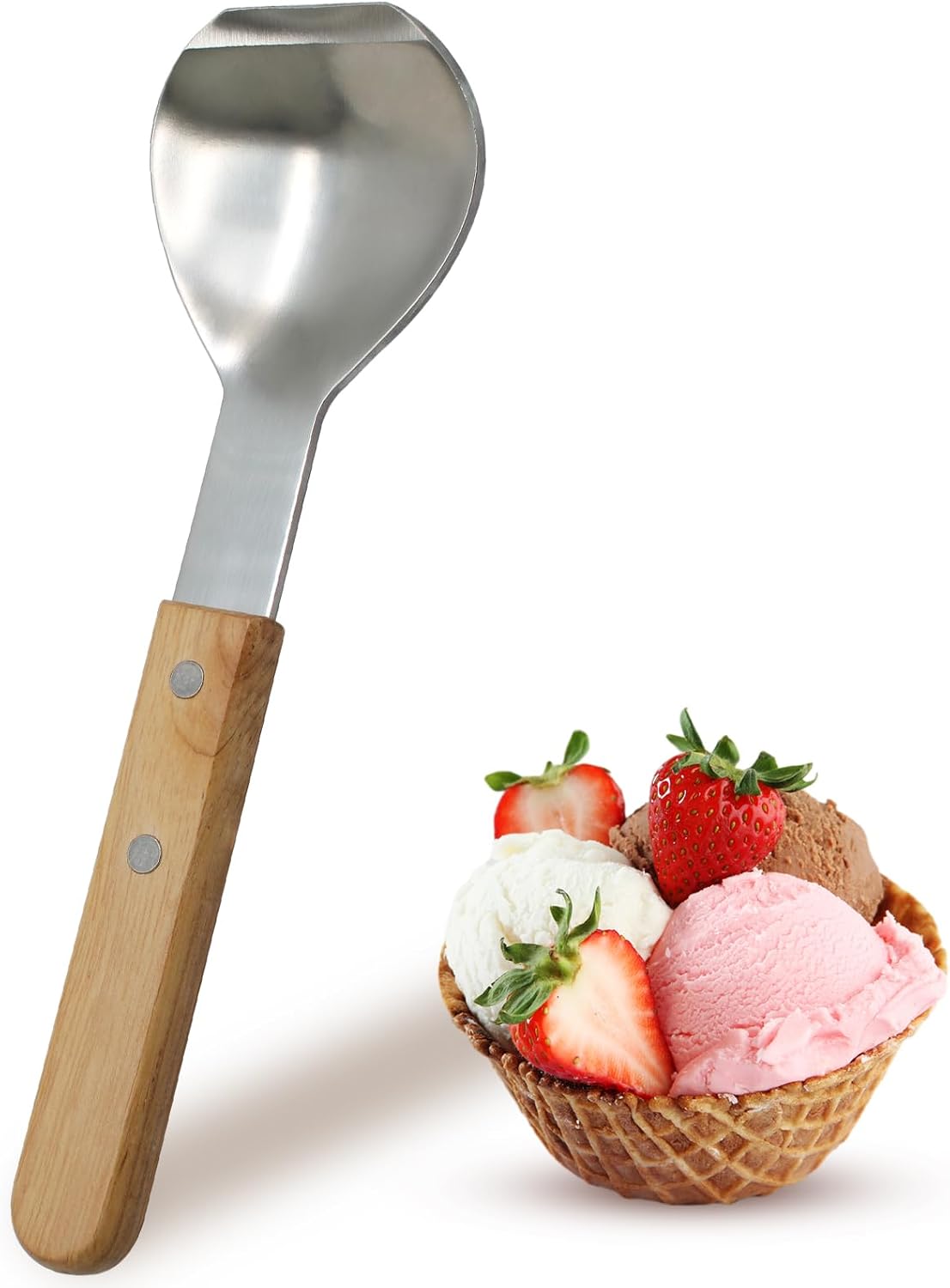 Ice Cream Metal Spade Stainless Steel Dessert Shovel