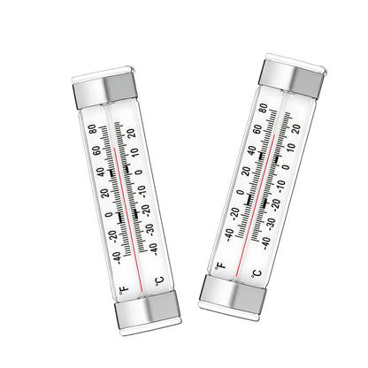2 Pack Analog Refrigerator Thermometer for Cooler, Fridge & Freezer