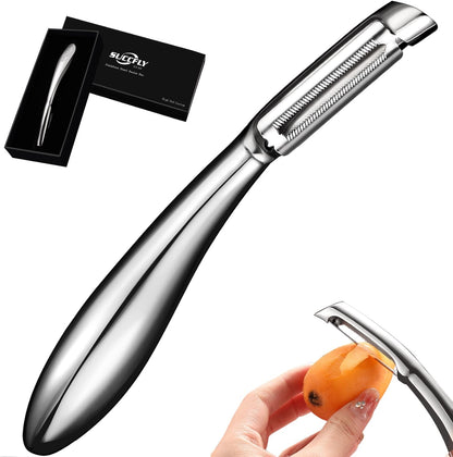 SUCCFLY Vegetable Peeler Stainless Steel, Premium Potato Peeler for Kitchen