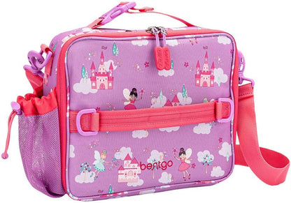 Bentgo Kids Lunch Bag - Durable, Double-Insulated Lunch Bag for Kids 3+; Holds Lunch Box, Water Bottle, & Snacks; Easy-Clean Water-Resistant Fabric & Multiple Zippered Pockets (Mermaid)