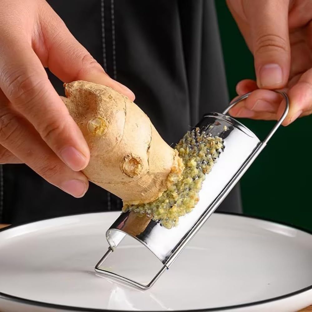 Multifunctional Kitchen Stainless Steel Ginger Garlic Nutmeg Grater, Nut Walnut Lemon Hand Planer Tool Lemon Zester, Kitchen Tool