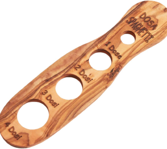 Italian Olivewood Spaghetti Measurer by Verve CULTURE