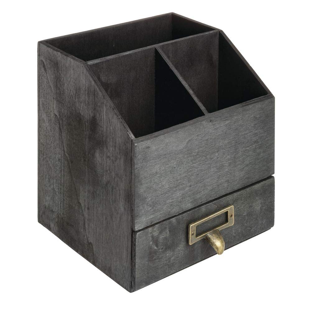 American Metalcraft PWC7 Poplar Wood Caddy, Natural, 7 1/2-Inches