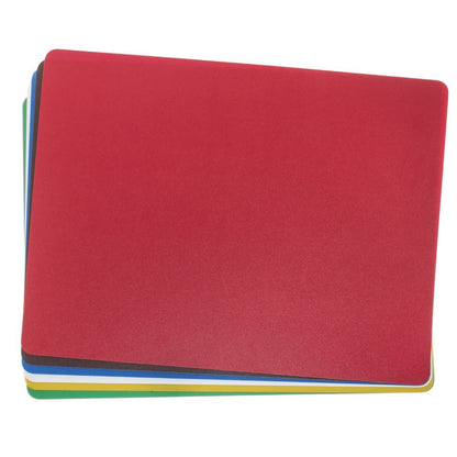 TableCraft Products FCB1824A Assorted Color Mats, 18" x 24" (Pack of 6)