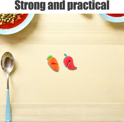 Angoily Pot Lid Lifters 8 pcs Silicone Food Grade Heat Resistant