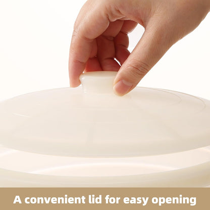 Silicone Microwave Steamer Collapsible Cooker for Vegetables Fish Prep Meal