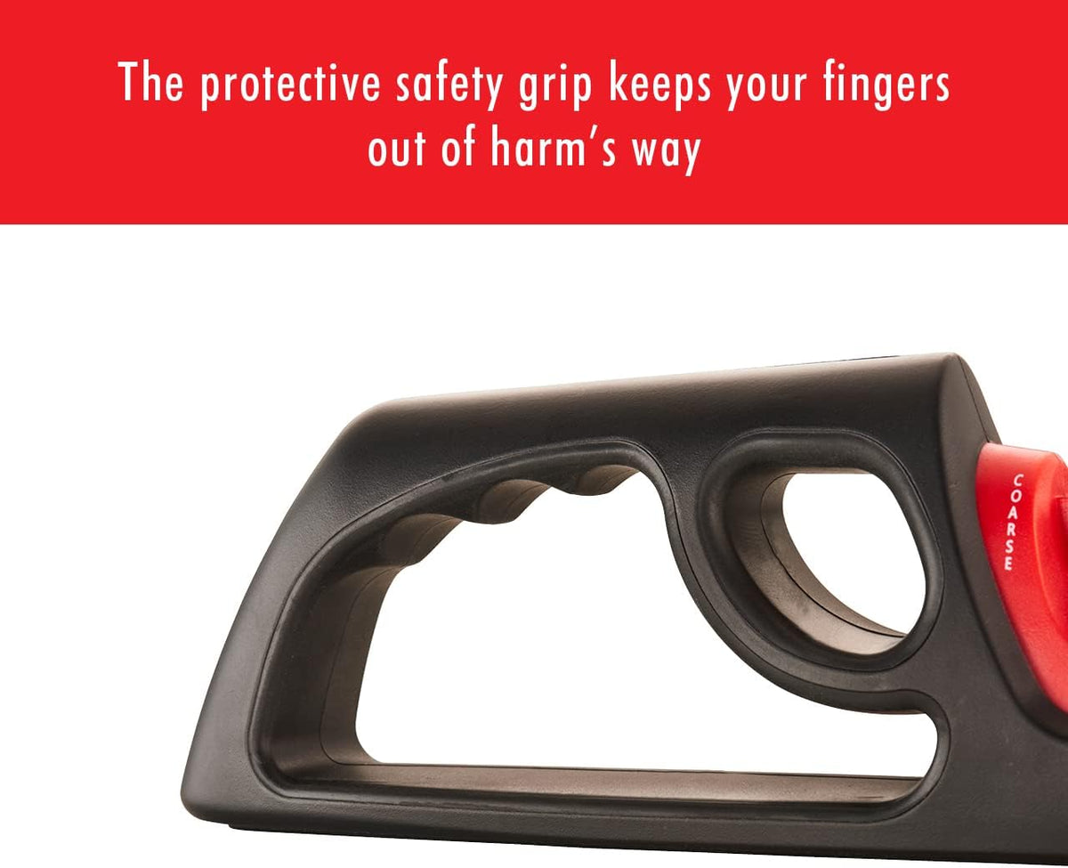 Zwilling 4-Stage Ultra-Sharp Knife Sharpener, Easy to Use Safe No Slip Base