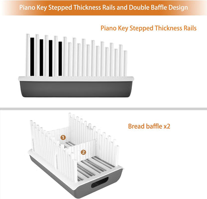 YONGAIJIA Bread Slicer Guide for Homemade Bread with Adjustable Thickness