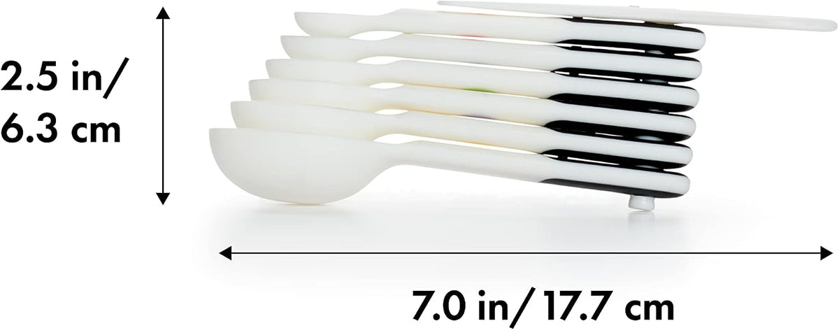 OXO Good Grips 7-Piece Plastic Measuring Spoons