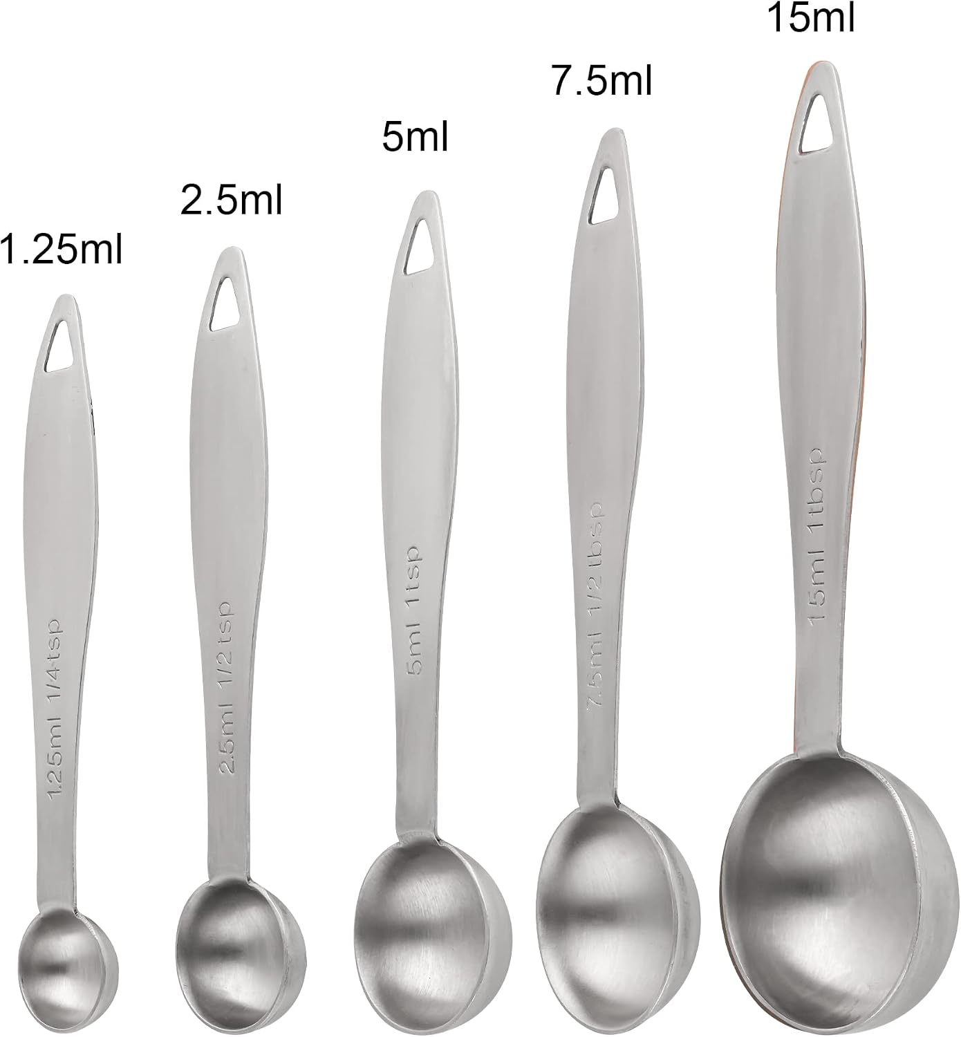 Measuring Cups and Spoons Set, 12 Pieces Stainless Steel Measuring Cup Set, Metal Copper Measuring Cups Spoons, Dry & Liquid Kitchen Measure Cup Spoon & Leveler & Measure Equivalents