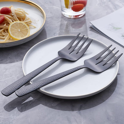 Matte Black Cake Pie Server Set