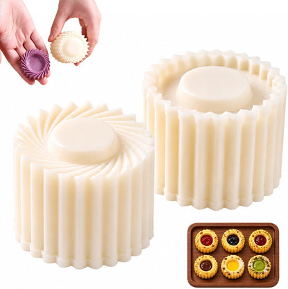 Cookie Press Mold Creative Double Ended Pastry Mold for DIY Pastry Mooncake