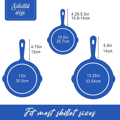 Joyhalo 6 Pack Cast Iron Skillet Handle Cover