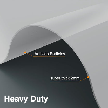 AECHY Extra Large Silicone Mat 78.74”x19.69”x0.08”, Multipurpose Silicone Mat Thick Heat Resistant Mat Shipped Rolled Up Kitchen Counter Mat Nonslip Silicone Mats for Kitchen Counter Translucent