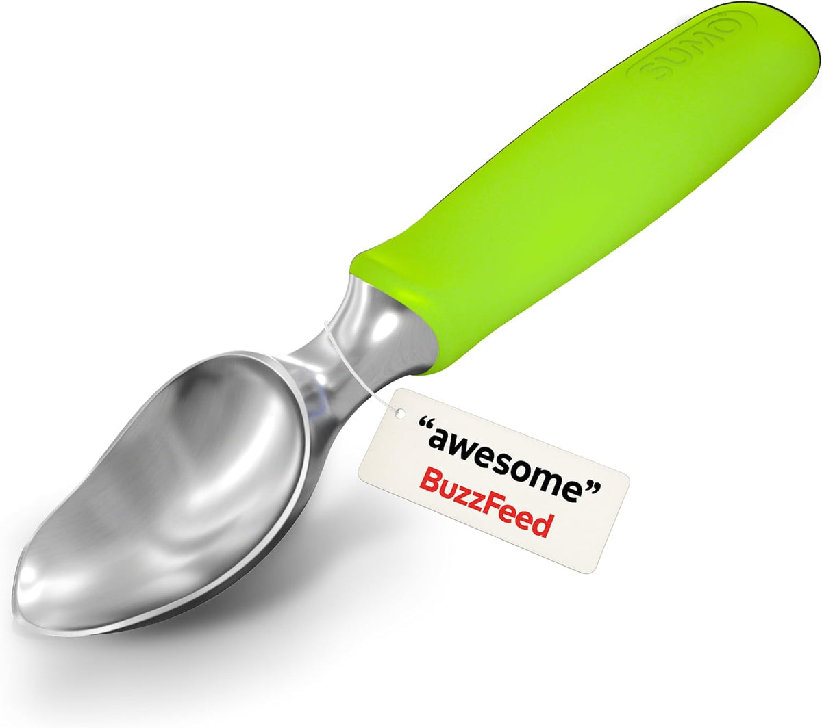SUMO Stainless Steel Ice Cream Scoop with Ergonomic Handle - Green