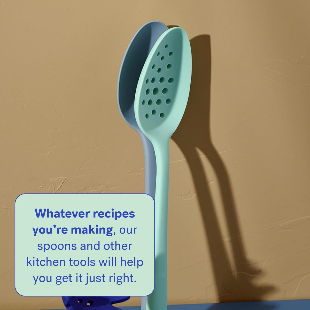 GIR Perforated Silicone Spoon, Multi-Purpose KitchenTool – Black