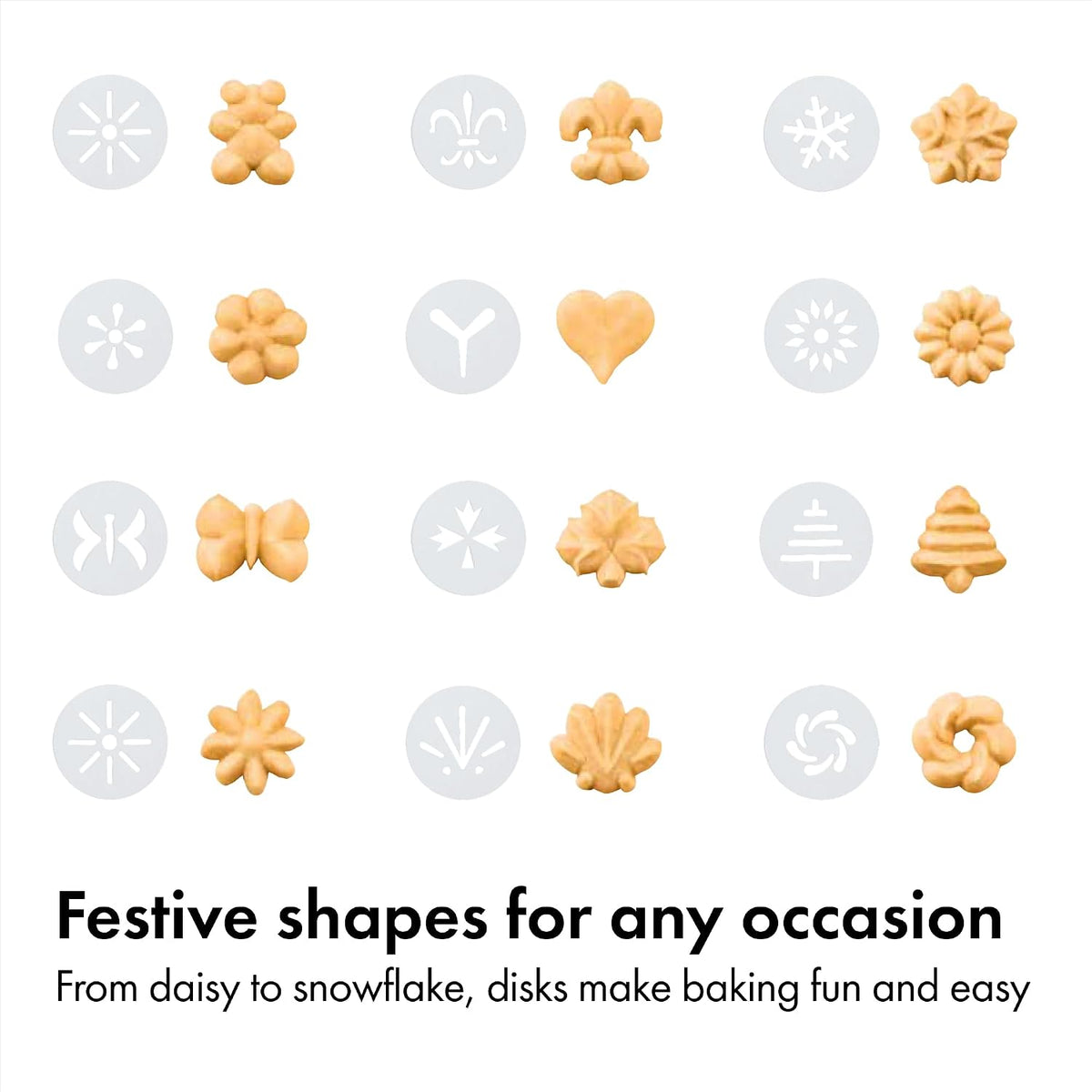 OXO Good Grips 14-Piece Cookie Press Set