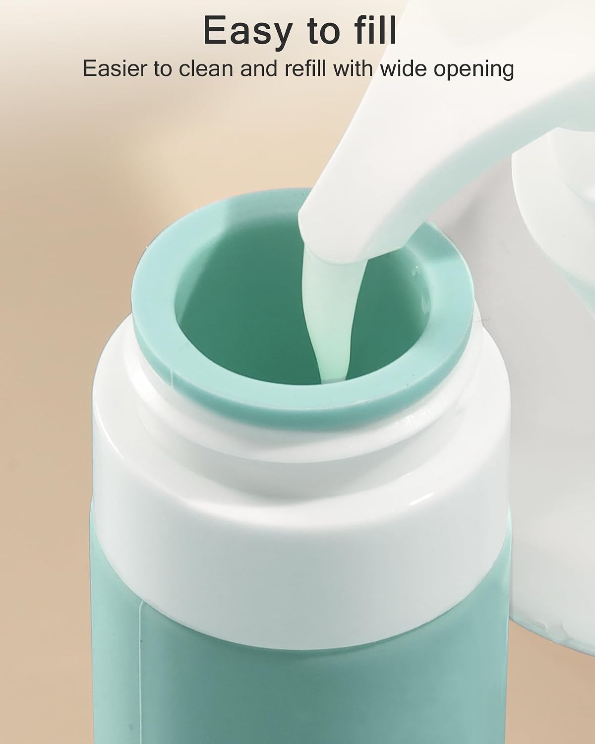 Quatish Travel Bottles for Toiletries, Original Patented Leakproof 3 oz Tsa Approved Travel Size Containers, BPA Free Silicone Shampoo and Conditioner Bottles, Camping Essentials
