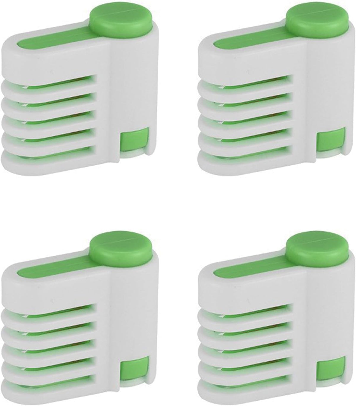 T TOVIA 2 Sets Cake Slicer Tool & Cake Leveler 5 Layers Adjustable - Green