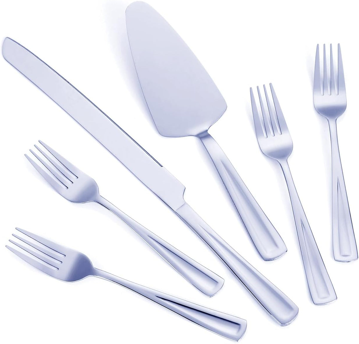 GoGeiLi Stainless Steel Wedding Cake Cutting Set