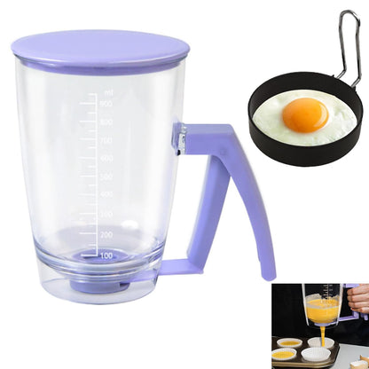 Pancake Batter Dispenser & Egg Rings