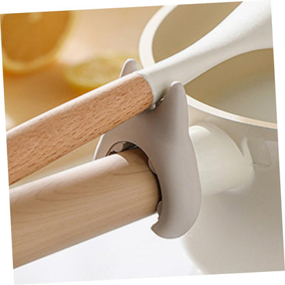 Silicone Spoon Holder Pot Clip 2pcs Boil over Stopper